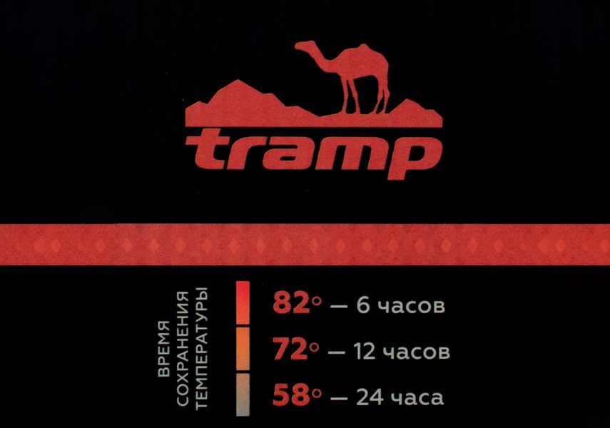 Термос TRAMP Soft Touch 1,2 л Серый TRC-110-khaki фото