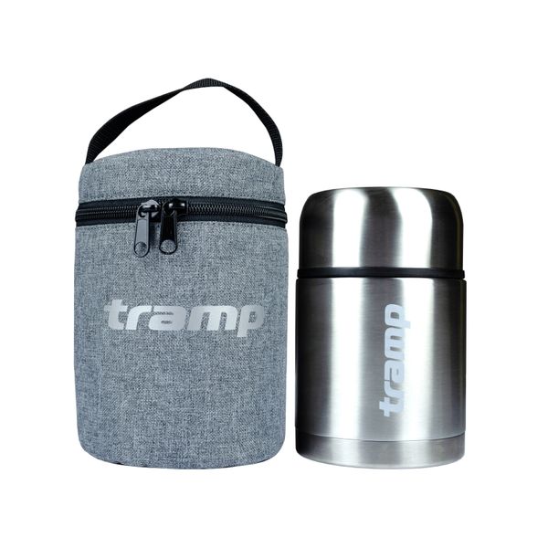 Термочохол для харчового термоса Tramp 0.5/0,7 л сірий UTRA-001-grey фото