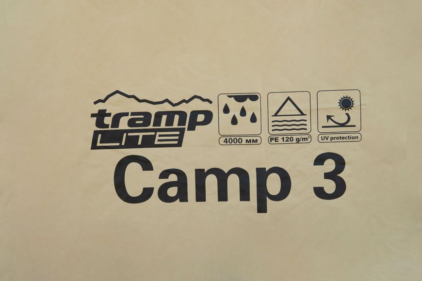 Палатка Tramp Lite Camp 3 песочная TLT-007-sand фото