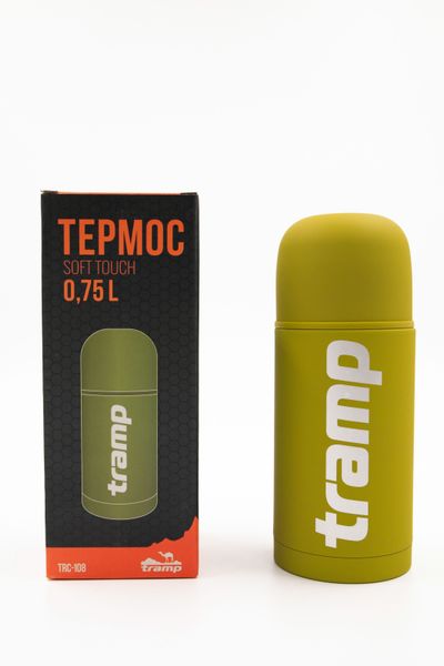 Термос Tramp Soft Touch 0,75 л TRC-108-khaki фото